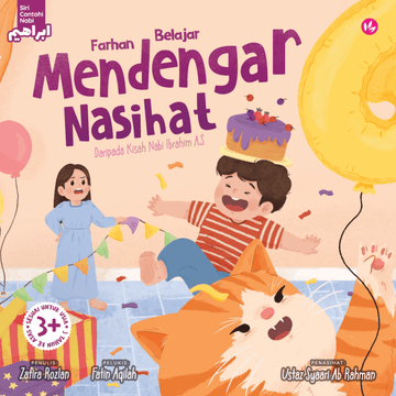 Farhan Belajar Mendengar Nasihat Daripada Kisah Nabi Ibrahim A.S by Zafira Rozlan, Fatin Aqilah & Ustaz Syaari Ab Rahman - IMAN Shoppe Bookstore